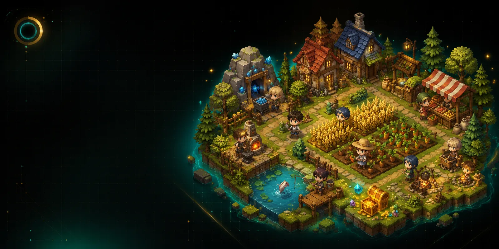 MetricBase World — browser isometric MMO